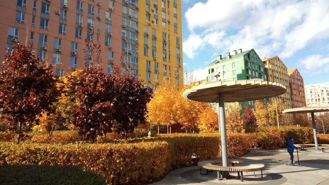 Georgeous Bright Studio In A Bright Residential Complex Comfort Town Кт-08 كييف المظهر الخارجي الصورة