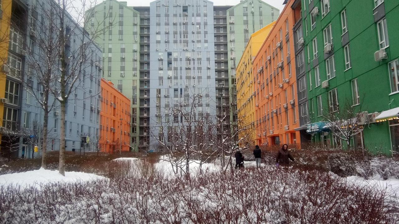 Georgeous Bright Studio In A Bright Residential Complex Comfort Town Кт-08 كييف المظهر الخارجي الصورة
